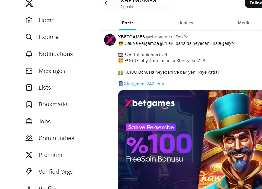 Xbetgames Twitter