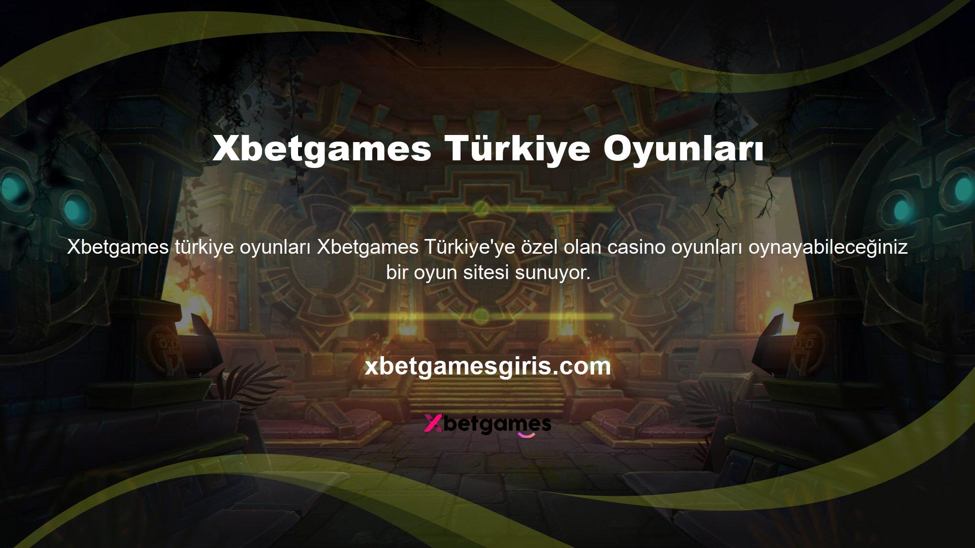 Xbetgames oyun sitesi altyapısına, oyun komisyonu tarafından düzenlenen casino ve oyun siteleri aracılığıyla erişilebilir